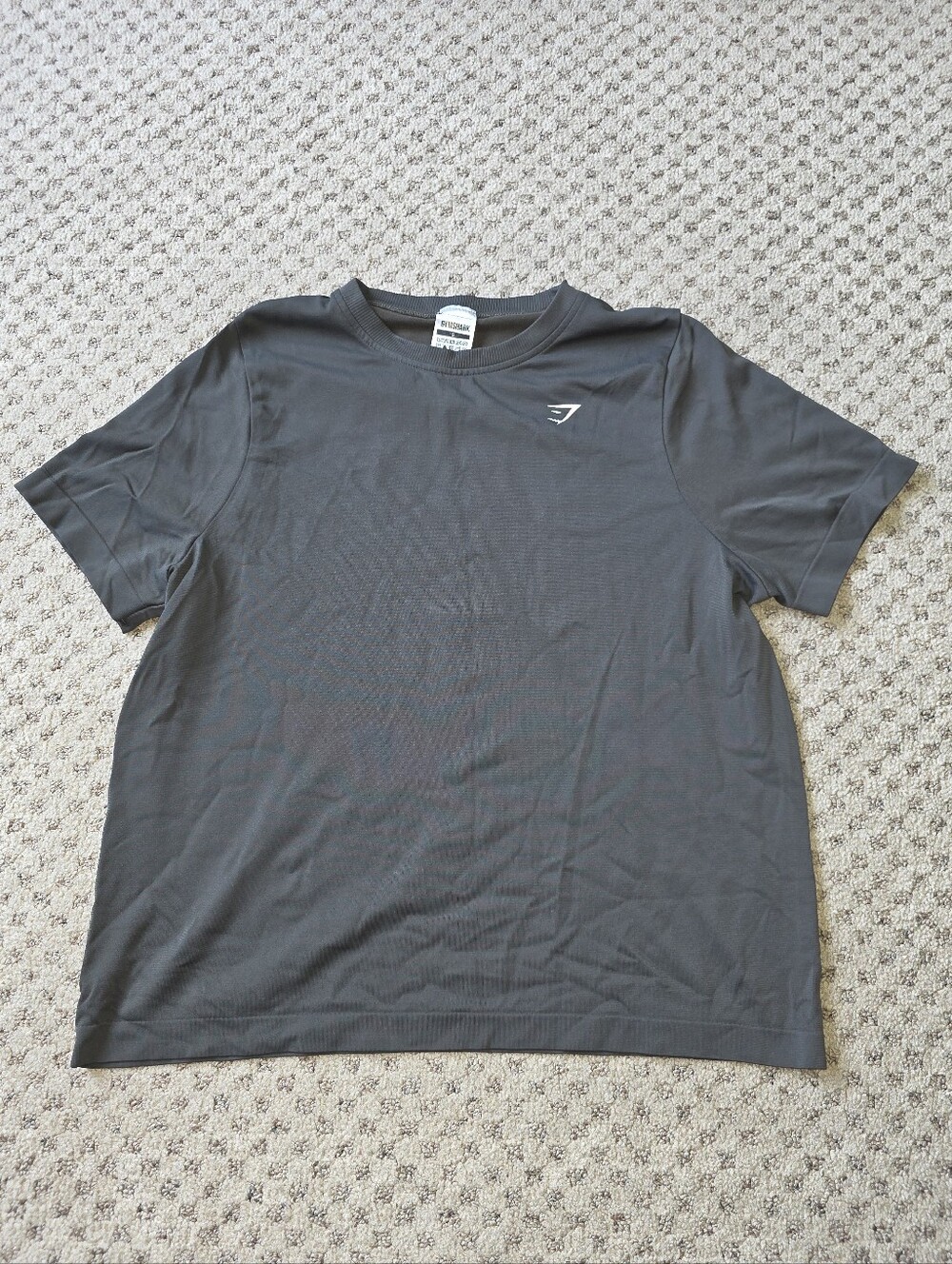 Gymshark Gray Short Sleeve Training Tee